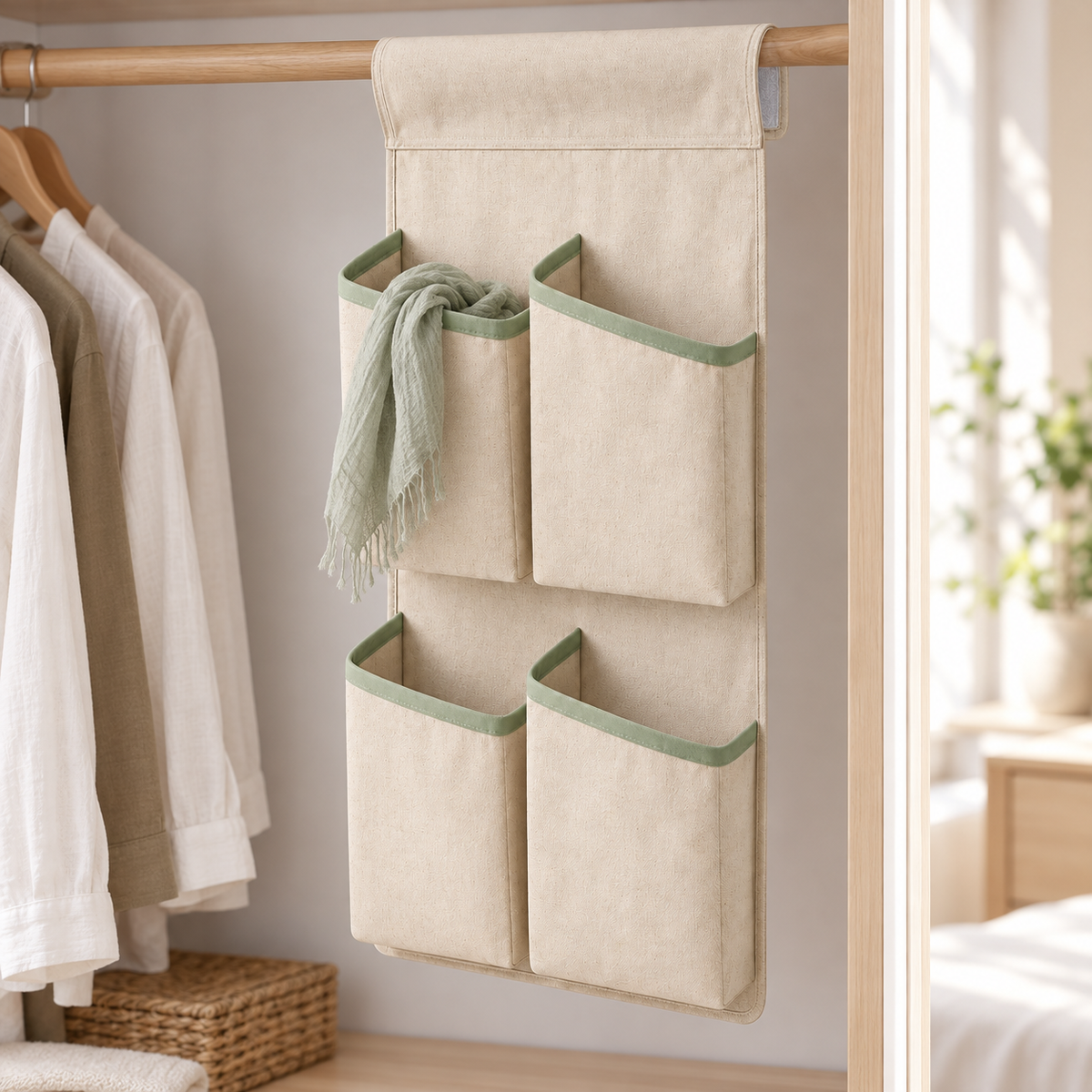 SlopePocket Four Pocket Hanging Organizer