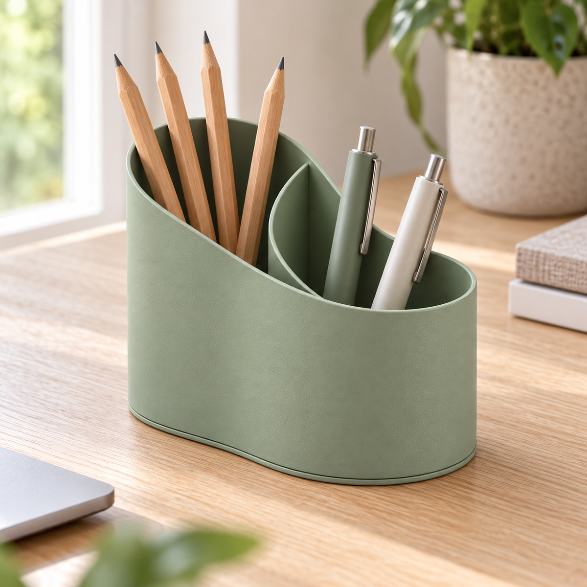 Crescent Duo Pen Holder