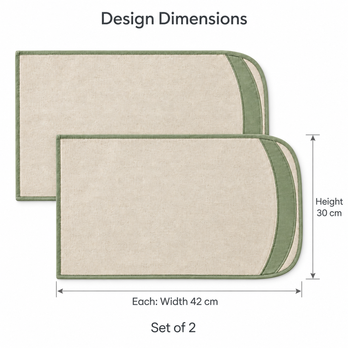 SoftArc Placemat Set of Two