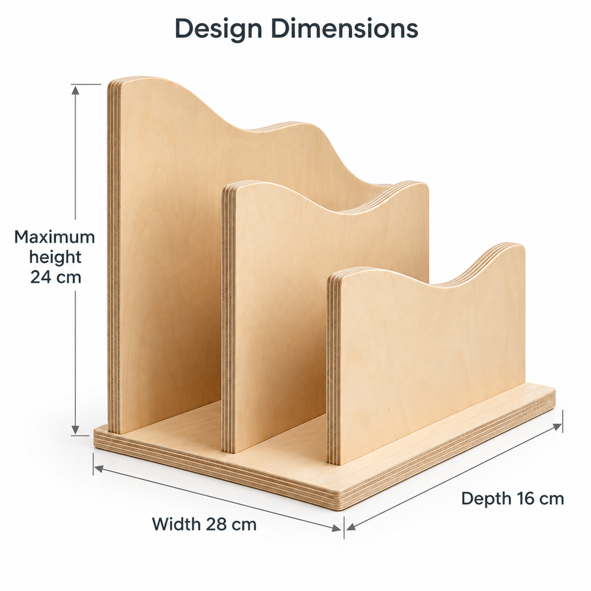 WaveStep Birch File Rack