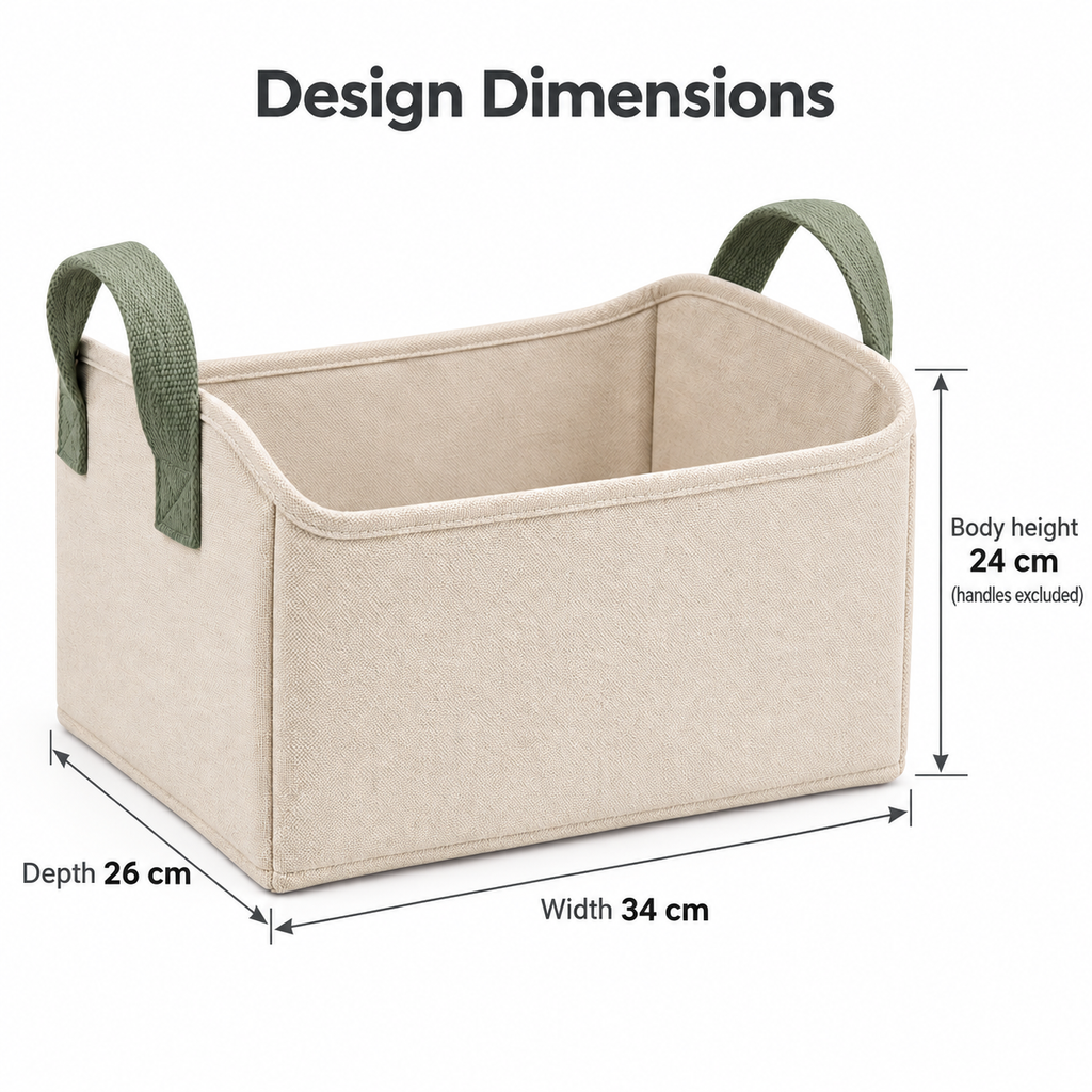 FoldArc Fabric Storage Basket